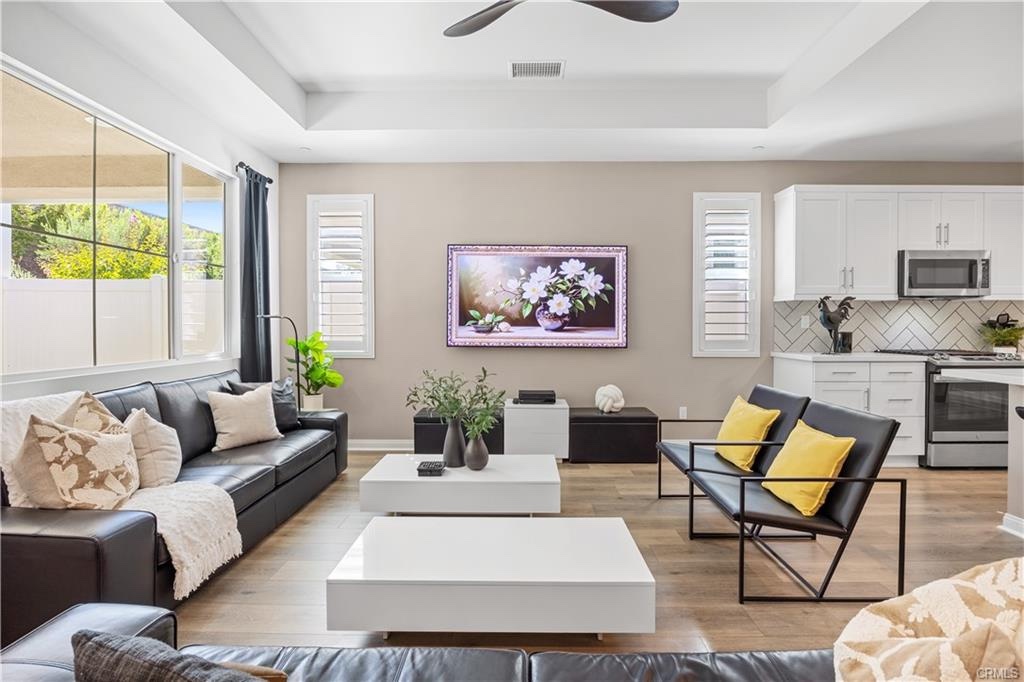 Open living room and kitchen at 32105 Hyacinth Way